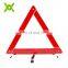 Plastic and Red Mini Emergency Warning Triangle and Car Triangle Warning Sign for Safety