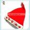 Christmas Party Kids Red Flashing Star Light Up Santa Hats HPC-1044