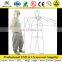 Garment factory, Stripe and grid Cleanroom ESD jumpsuit
