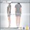 New style short sleeve stripe top and pants fashionable formal ladies office suits