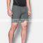 quick dry mens color block custom compression shorts