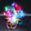 2017 new designs halloween Luminous and Masquerade mask for party