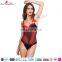 factory wholesale sexy babydoll underwear women black red lace sexy adult bodysuit