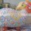 Beautiful colorful animal cartoon inflatable sheep