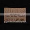 custom hot stamping brand name logo jeans leather label patch