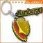 Fantastic souvenir interesting hamburg PVC Keychain