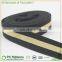 Gold and black elastic waistband