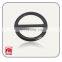 Fashion Classic Resin Plastic Women Belt Round Buckles Has 4 Single Colors