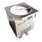 Quality Single Optional Double 2 Round Pan Stir Fry Thai Ice Roll Cold Plate Ice Cream Roll Fried Ice Cream Machine For Sale