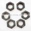 Golden Quality Diesel Engine Spare Parts Machinery Stainless Steel 3903293 Regular Hexagon Jam Nut for Tractors