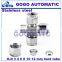 High quality quick coupler O.D 3/8'' inch hard tube stainless steel 304 four way X type Connector fittings for brewing