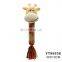 Indestructible Durable Pet Dog Chew Squeaky Toy Rope