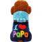 Dog clothes print mom nice pet apparel pet clothes coral fleece