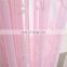 Floral Embroidered Beautiful Elegant Natural Light Flow Sheer Voile Gauze Curtains for Bedroom