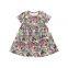 Floral Print Child Baby Dress Model Spanish Baby Dress Casual Dress