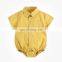 Children's one-piece briefs infant clothing baby boys shirt newborn baby shirt cotton short sleeved jumpsuit
