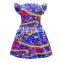 A0180# girls dress 2020 summer cotton unicorn print clothes kids dress