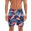 Casual Sports Loose Large Size Printed Summer 100%polyester Pants Quick-dry Shorts Thin Men's Beach Pants