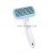 Eco-Friendly wholesale automatic hair loss pet hand self-cleaning brush for dogs