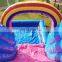 Ocean Theme Inflatable Water Slide Inflatable Backyard Water Slide With Pool for Kids