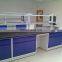Lab central island bench for chemistry all steel lab bench for lab bench price