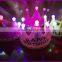 new design crown shaped birthday party hats with led light