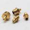 Hot Selling Brass Nozzle Fittings M6*1 Straight Nozzle Auto Fittings