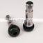 Tire Valve Stem Set  Black Rubber Vacuum Tire Tubel Best price brass zinc Tr415 Tubless Snap-in Tire Valve