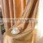 Blackout Coated Fiber Polyester Blended Window Cotton Curtain for Living Room