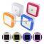 Square light control night light round heart shape led smart sensor energy saving wall lamps for decoration