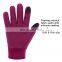 Handlandy high quality fleece warm lining cycling customizable logo touch screen running hiking winter sports gloves