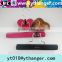 YY0542 hair extension hanger wooden hanger for hair packing with logo