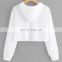 Custom brand umbilical hooded sweater Amazon independent station fashion trend foreign trade women's hooded sweater
