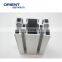 hot selling custom  European standard slot extruded industrial aluminium frame
