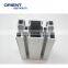 Custom  Large Dimension  Aluminum Profile 6063 T5 Shandong Manufacturer Aluminium Extrusion Parts