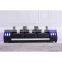 1+2+3 Luxury LED lights modern leather lounge sofa set design home furniture