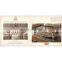 208 golden royal design bedroom furniture genuine leather antique King size bed frame