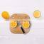 Home Mini Solid Bamboo Cutting Board Small Fruit Chopping Board For Baby Set of 2