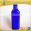 120ml sqaure cobalt blue glass bottle with bakelite cap