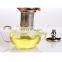 Glass Teapot With Stainless Steel Infuser, Kettle for Blooming and Loose Leaf Teapot