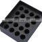 Paper airless pharmaceutical ampoule glass dropper bottle amber packaging gift box with honeycomb EVA liner