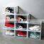 Wholesale Custom Plastic Big Size Transparent Sneaker Display Acrylic Shoe Box Customize Organizer Rack