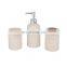 New Modern Home Decoration 3pcs Ceramic Bathroom Bath Set