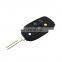4 Buttons Flip Remote Car Smart Key Shell Case Cover Blank Fob For Volvo S40 V40 C70 S60 S80