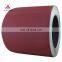High Quality  color prepainted ppgi coil RAL 3020 red 0.29mm PPGI steel coils
