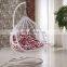 patio outdoor balcony furniture leisure double seat rattan wicker hanging basket egg swing chair with stand