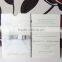 Luxury Custom Pocket Folds Lace Envelopes Invitation Cards Silver Wedding