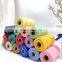 2Mm/100M High Quality Handmade Pure Cotton Cords Cotton Macrame Rope For Plant Hanger