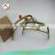 16*6.5cm antique brass metal purse frames red kiss clasp