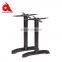 Cast iron tuplip industrial crank table base